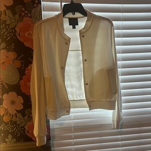 Truth Ivory Bomber Jacket